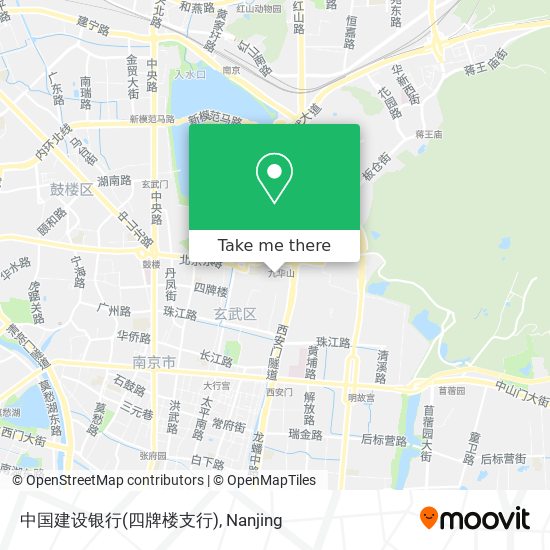 中国建设银行(四牌楼支行) map