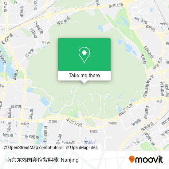南京东郊国宾馆紫熙楼 map