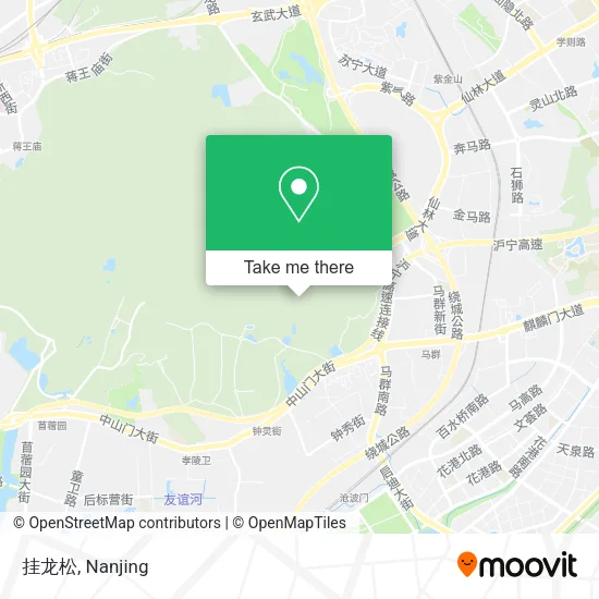 挂龙松 map