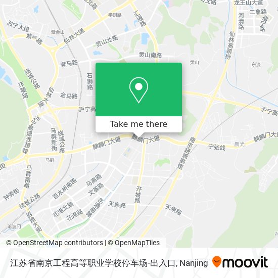 江苏省南京工程高等职业学校停车场-出入口 map