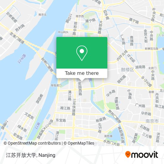 江苏开放大学 map