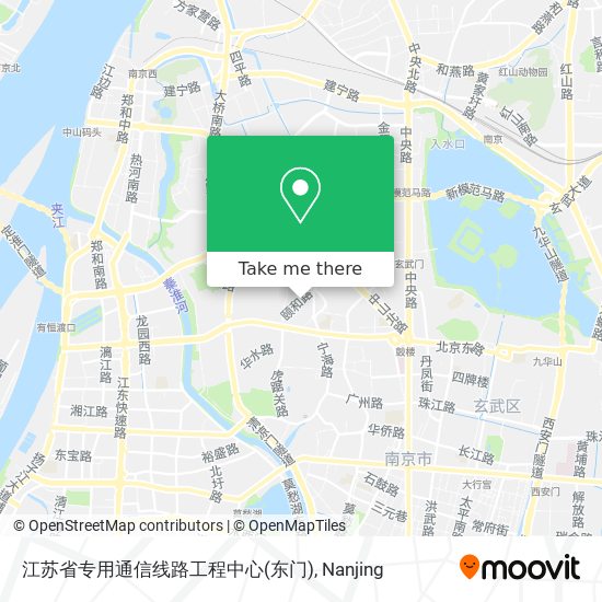 江苏省专用通信线路工程中心(东门) map