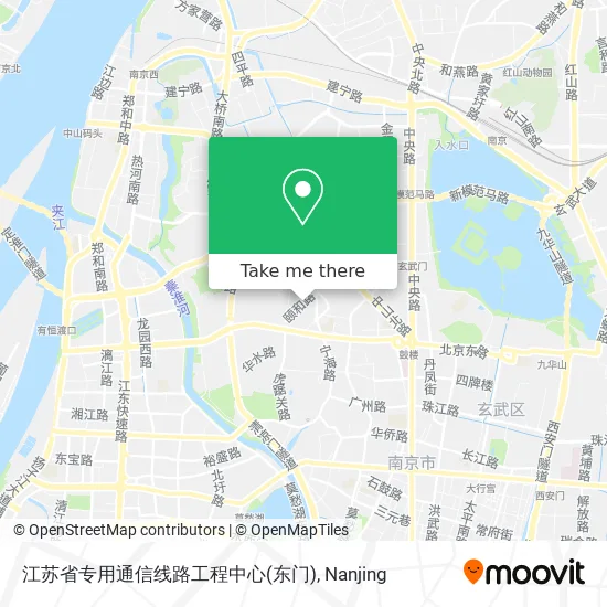 江苏省专用通信线路工程中心(东门) map