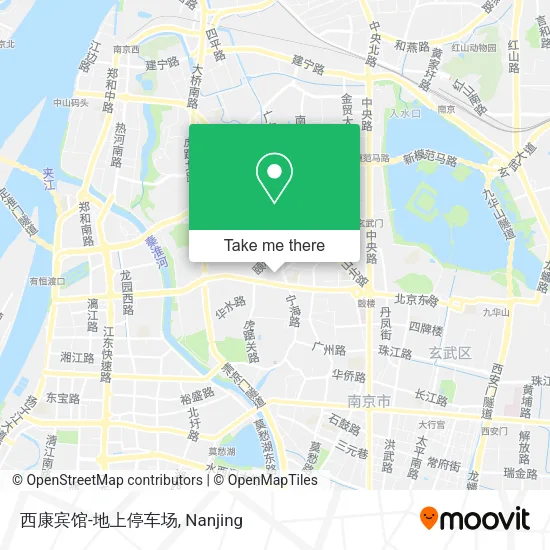 西康宾馆-地上停车场 map