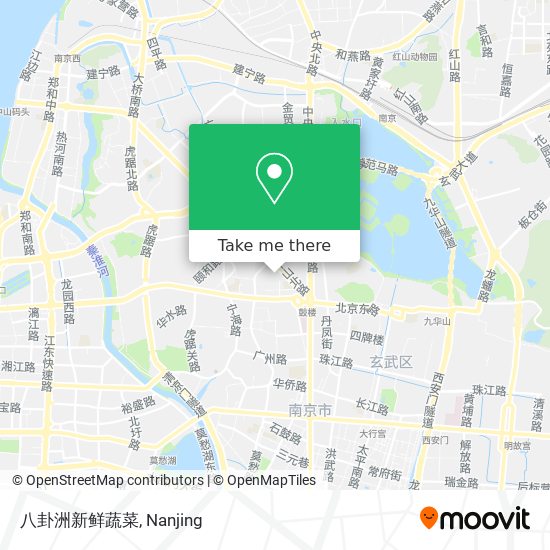 八卦洲新鲜蔬菜 map