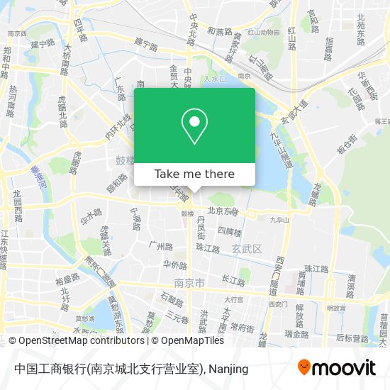 中国工商银行(南京城北支行营业室) map