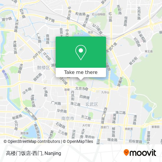 高楼门饭店-西门 map