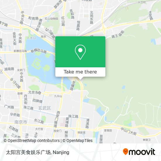 太阳宫美食娱乐广场 map