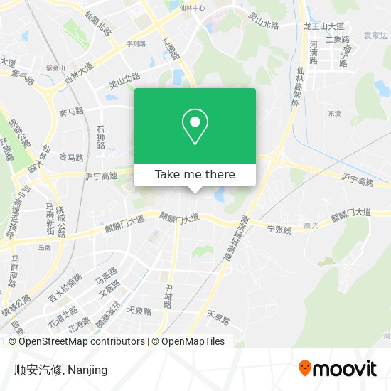 顺安汽修 map