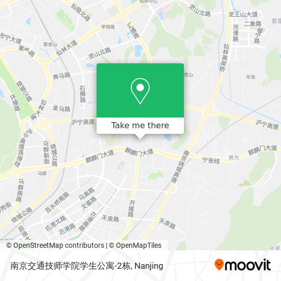 南京交通技师学院学生公寓-2栋 map