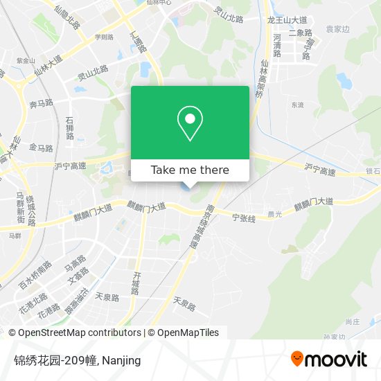锦绣花园-209幢 map