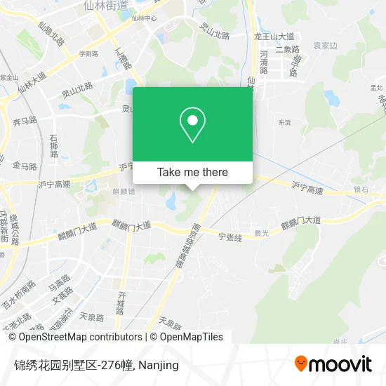 锦绣花园别墅区-276幢 map