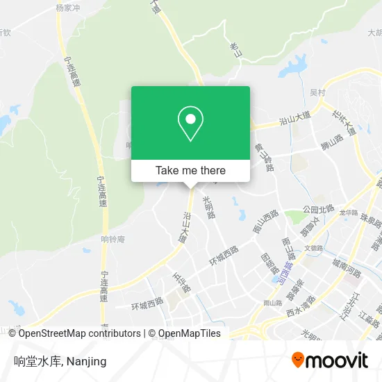 响堂水库 map