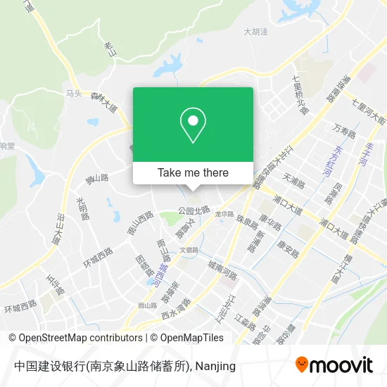 中国建设银行(南京象山路储蓄所) map