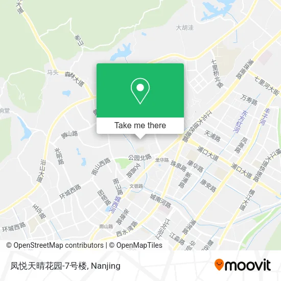 凤悦天晴花园-7号楼 map