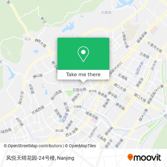 凤悦天晴花园-24号楼 map