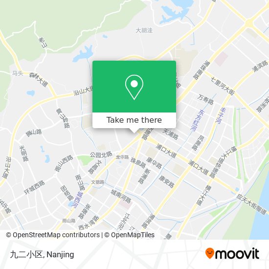 九二小区 map