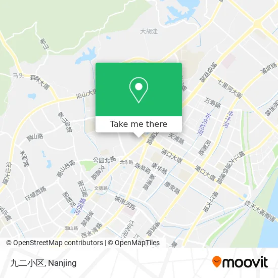 九二小区 map