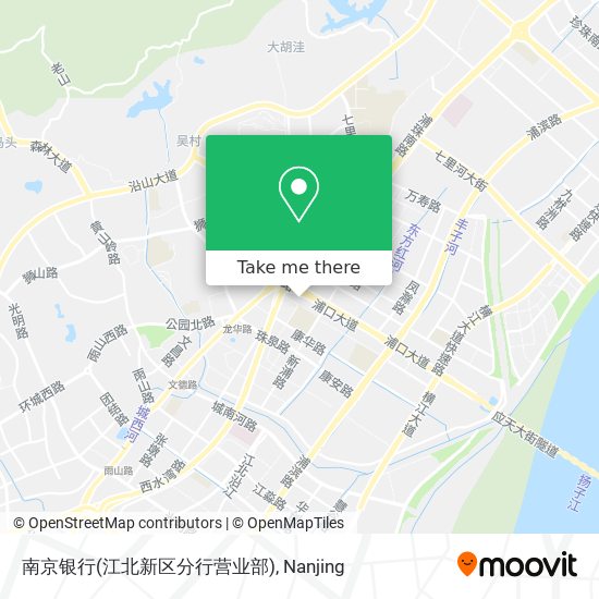 南京银行(江北新区分行营业部) map