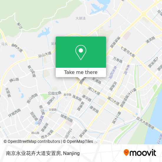 南京永业花卉大道安置房 map