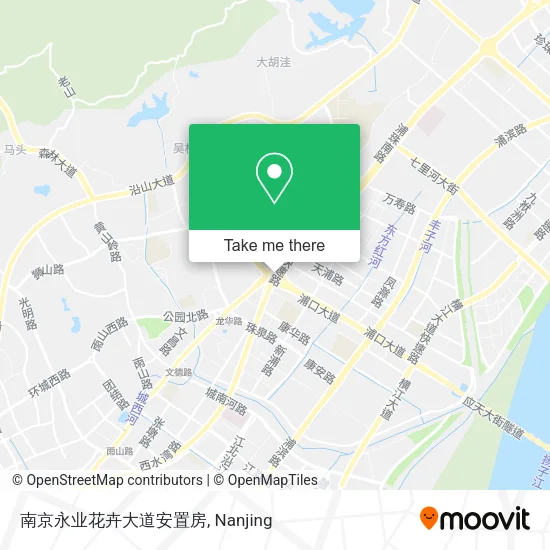 南京永业花卉大道安置房 map