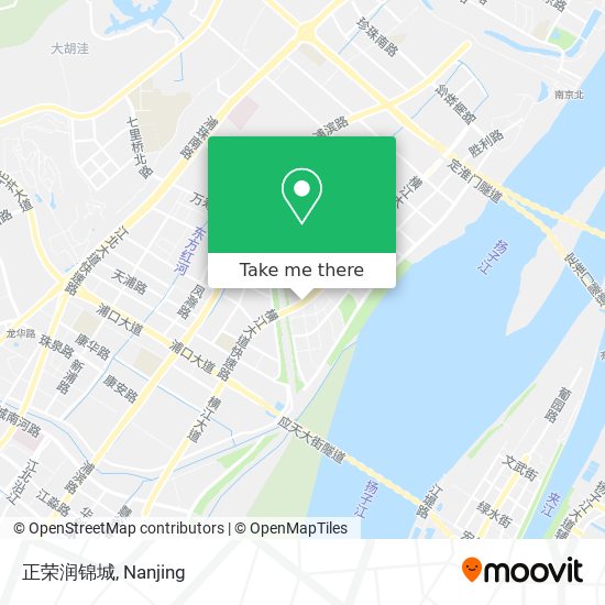 正荣润锦城 map