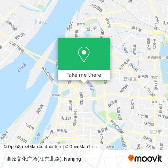 廉政文化广场(江东北路) map