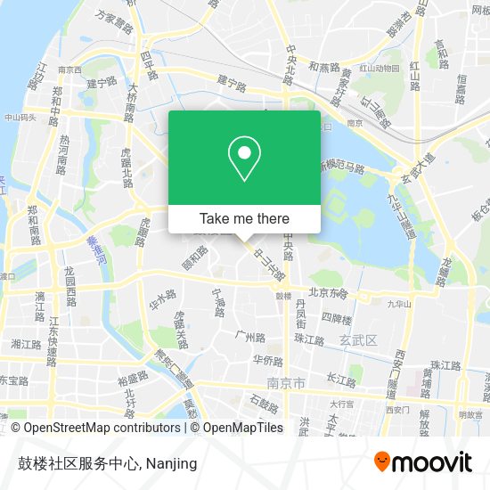 鼓楼社区服务中心 map