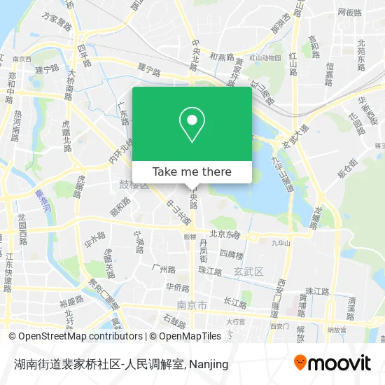 湖南街道裴家桥社区-人民调解室 map