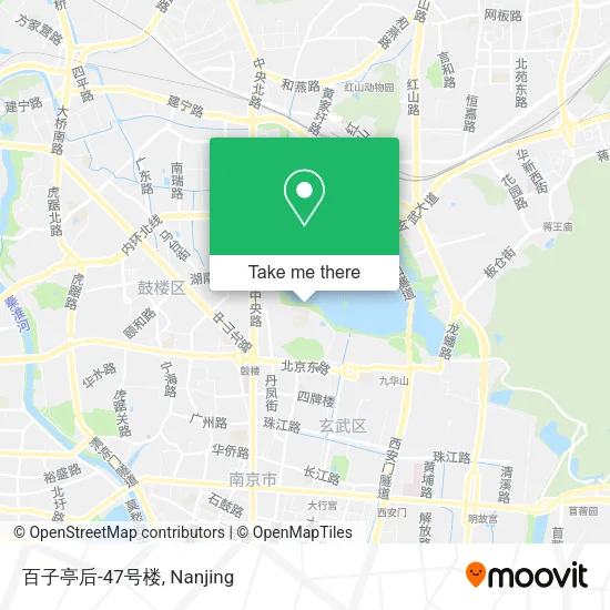 百子亭后-47号楼 map