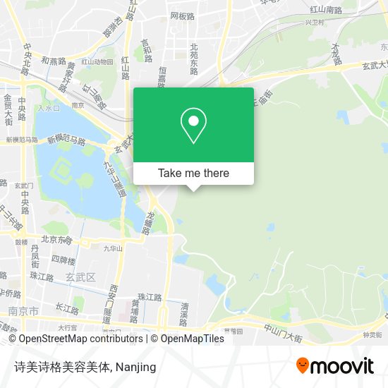 诗美诗格美容美体 map