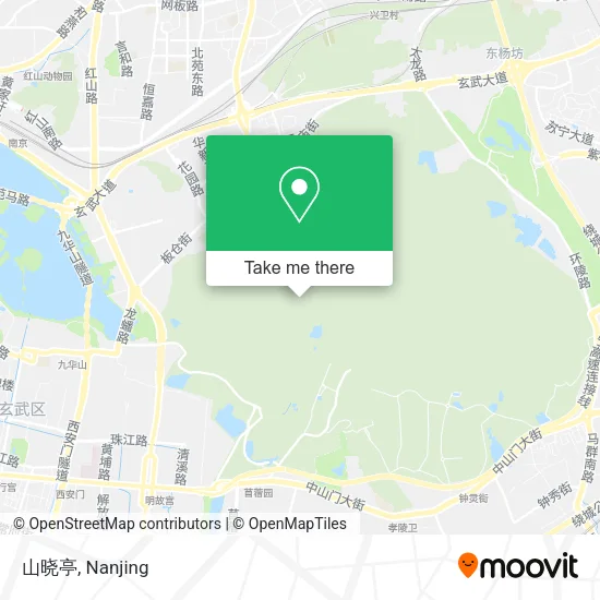 山晓亭 map