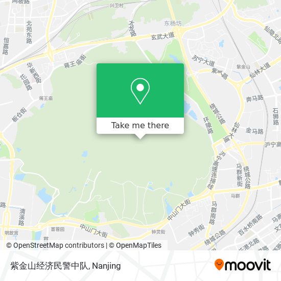 紫金山经济民警中队 map