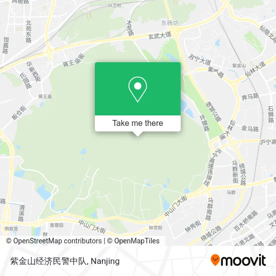 紫金山经济民警中队 map