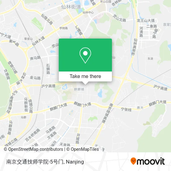 南京交通技师学院-5号门 map