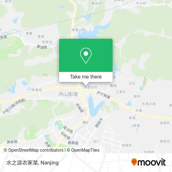 水之源农家菜 map