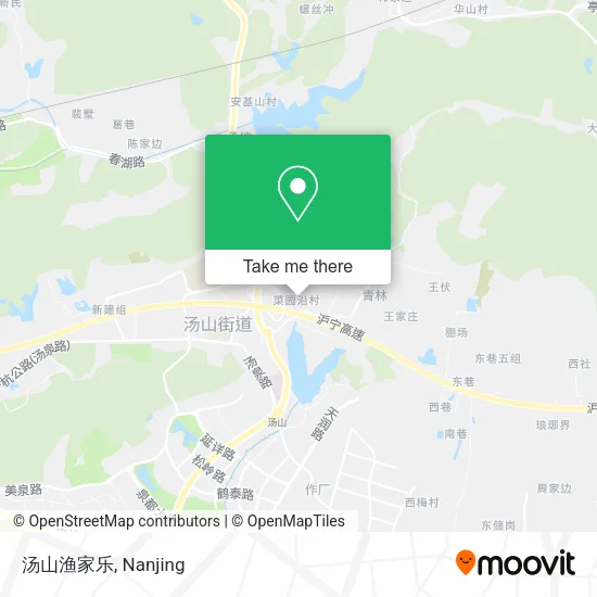 汤山渔家乐 map