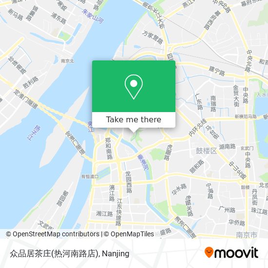 众品居茶庄(热河南路店) map
