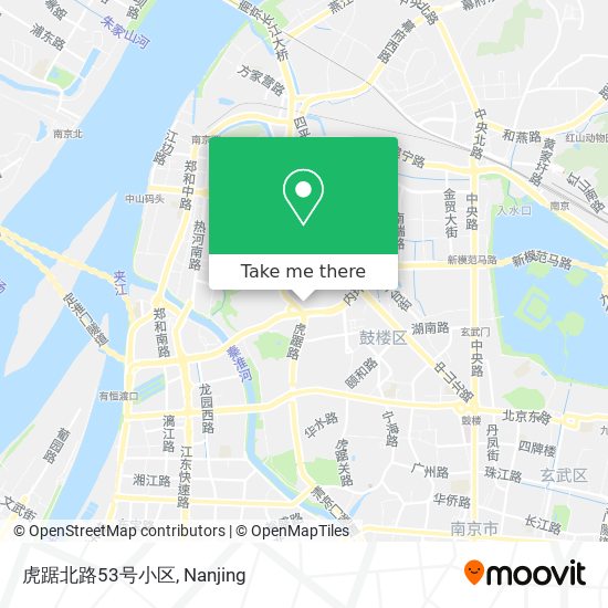 虎踞北路53号小区 map