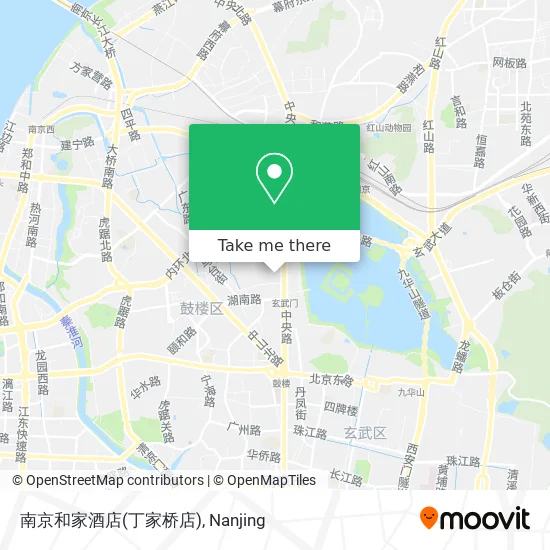 南京和家酒店(丁家桥店) map
