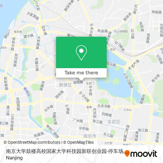 南京大学鼓楼高校国家大学科技园新联创业园-停车场 map