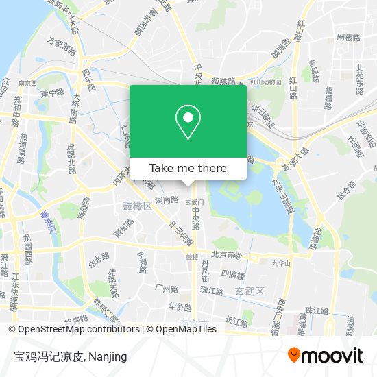 宝鸡冯记凉皮 map