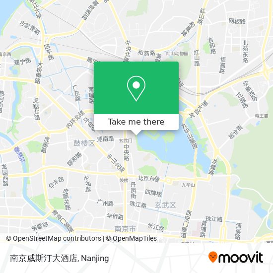 南京威斯汀大酒店 map