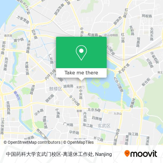中国药科大学玄武门校区-离退休工作处 map