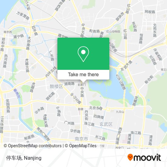 停车场 map