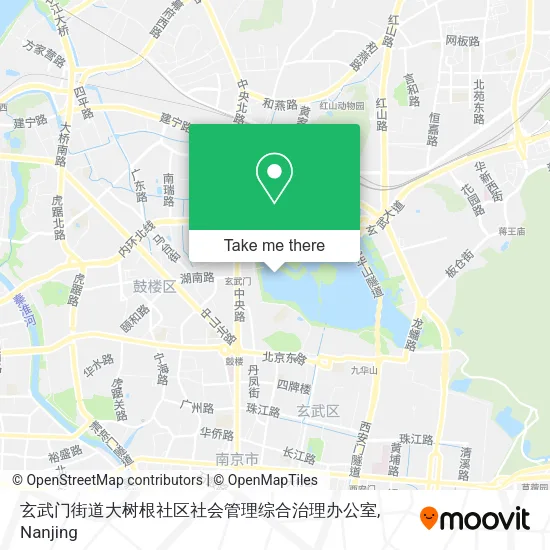 玄武门街道大树根社区社会管理综合治理办公室 map