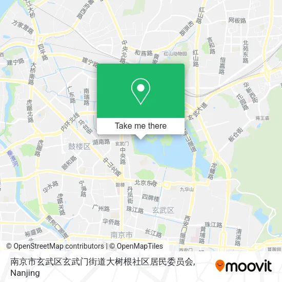 南京市玄武区玄武门街道大树根社区居民委员会 map