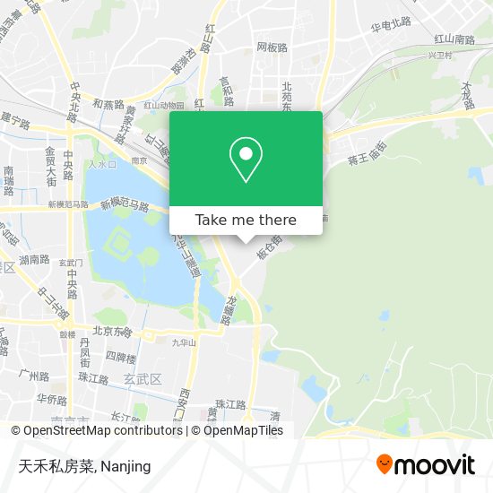 天禾私房菜 map