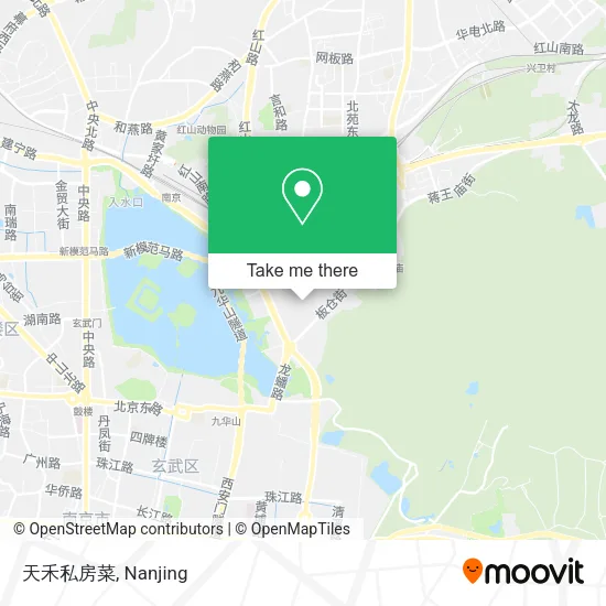 天禾私房菜 map
