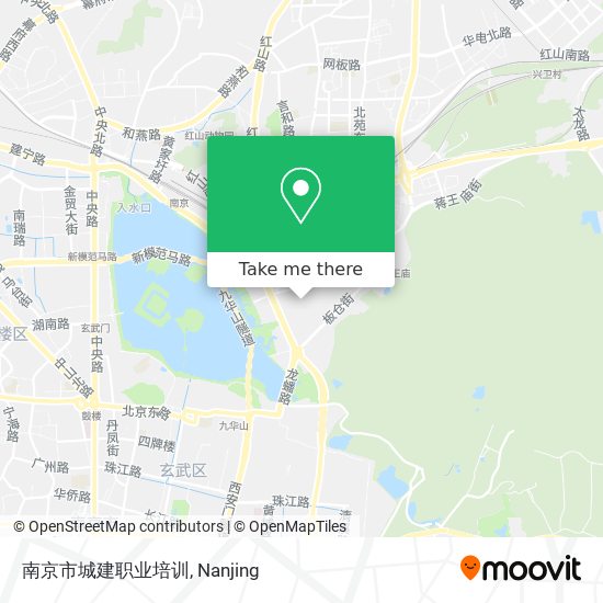 南京市城建职业培训 map